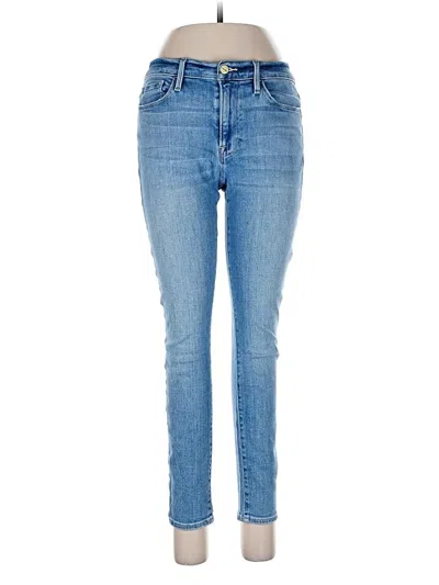Pre-owned Frame Jeans In Blue
