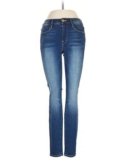 Pre-owned Frame Jeans In Blue