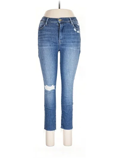 Pre-owned Frame Jeans In Blue