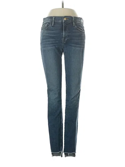 Pre-owned Frame Jeans In Blue