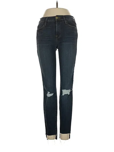Pre-owned Frame Jeans In Blue