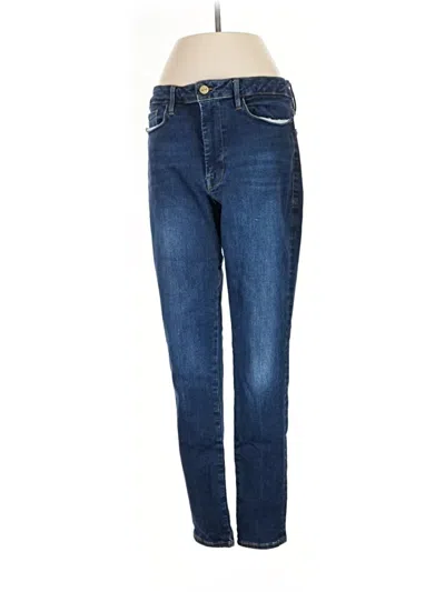 Pre-owned Frame Jeans In Blue