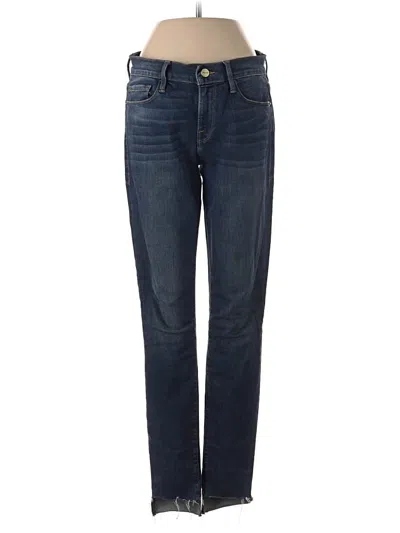 Pre-owned Frame Jeans In Blue