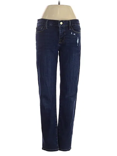 Pre-owned Frame Jeans In Blue