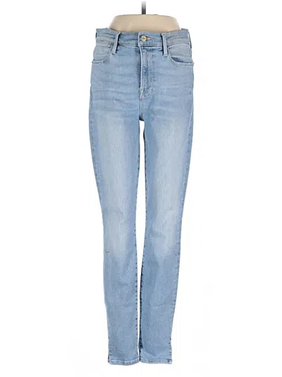 Pre-owned Frame Jeans In Blue