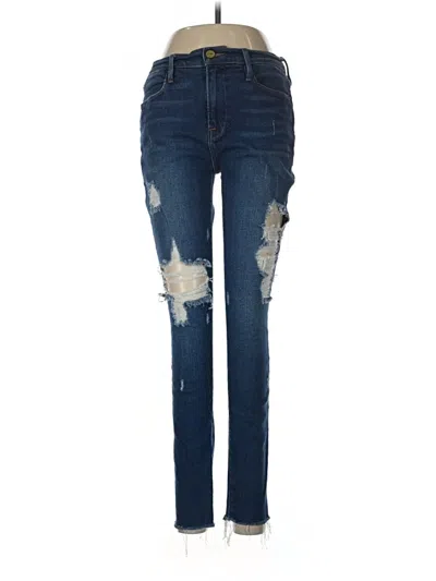 Pre-owned Frame Jeans In Blue
