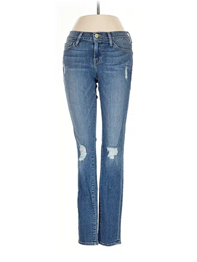 Pre-owned Frame Jeans In Blue