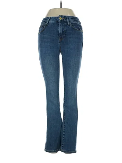 Pre-owned Frame Jeans In Blue