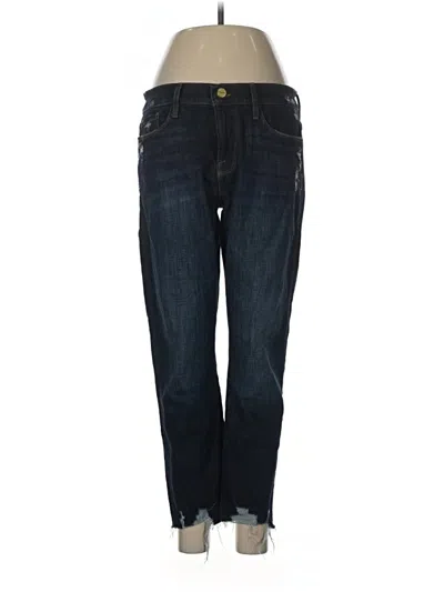 Pre-owned Frame Jeans In Blue