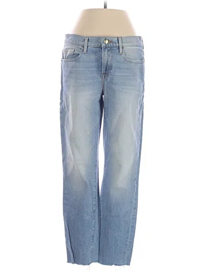 Pre-owned Frame Jeans In Blue