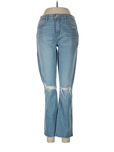 Pre-owned Frame Jeans In Blue