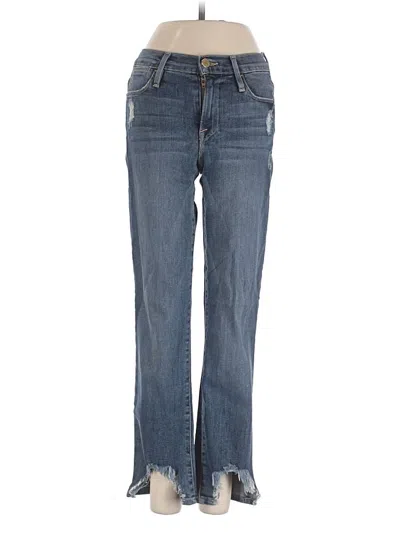 Pre-owned Frame Jeans In Blue