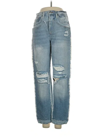 Pre-owned Frame Jeans In Blue