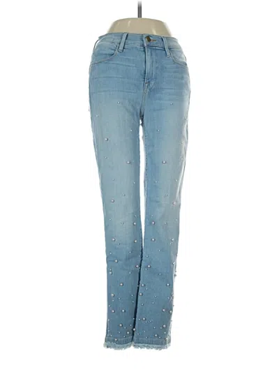 Pre-owned Frame Jeans In Blue