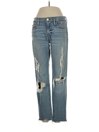 Pre-owned Frame Jeans In Blue