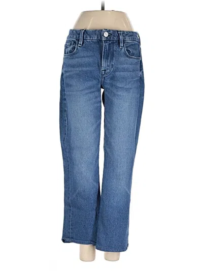 Pre-owned Frame Jeans In Blue