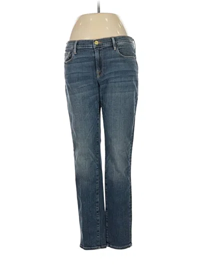 Pre-owned Frame Jeans In Blue