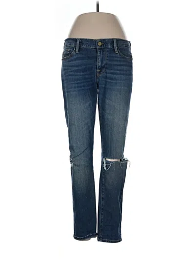 Pre-owned Frame Jeans In Blue