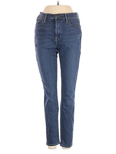 Pre-owned Frame Jeans In Blue
