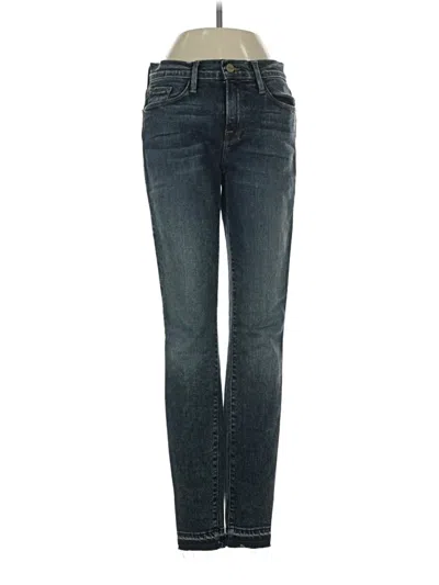 Pre-owned Frame Jeans In Blue