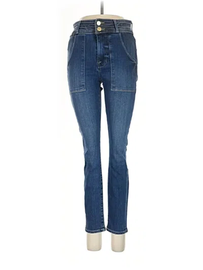 Pre-owned Frame Jeans In Blue