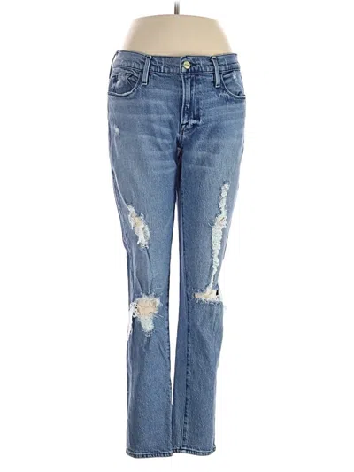 Pre-owned Frame Jeans In Blue
