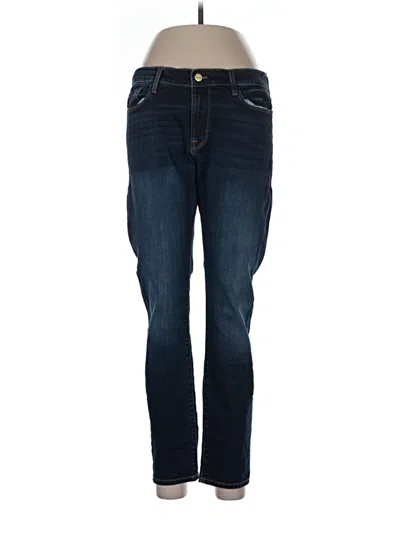 Pre-owned Frame Jeans In Blue