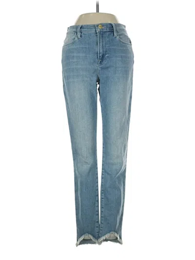 Pre-owned Frame Jeans In Blue