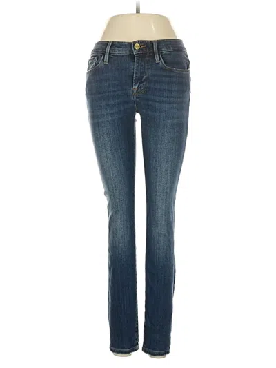 Pre-owned Frame Jeans In Blue