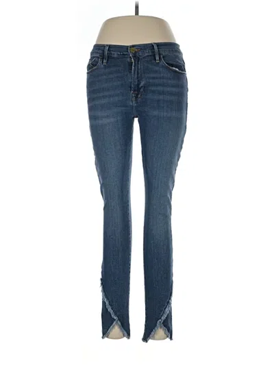 Pre-owned Frame Jeans In Blue