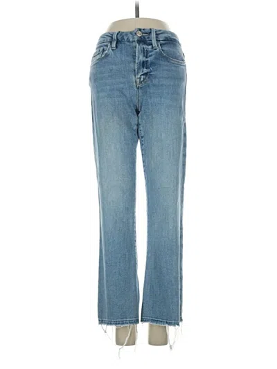 Pre-owned Frame Jeans In Blue