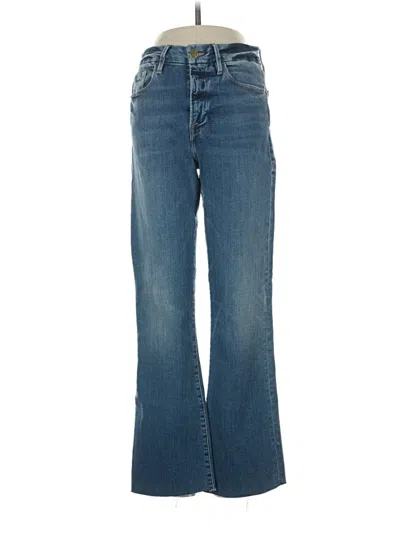 Pre-owned Frame Jeans In Blue