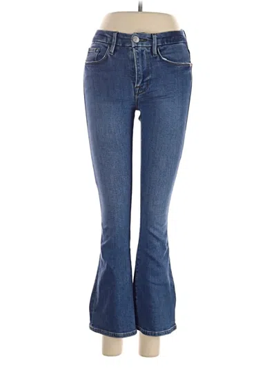 Pre-owned Frame Jeans In Blue