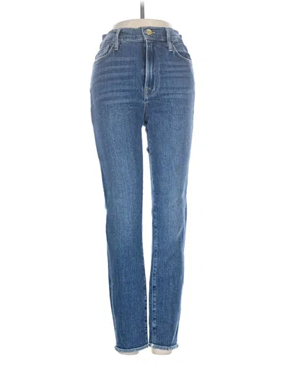 Pre-owned Frame Jeans In Blue