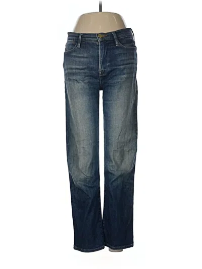 Pre-owned Frame Jeans In Blue