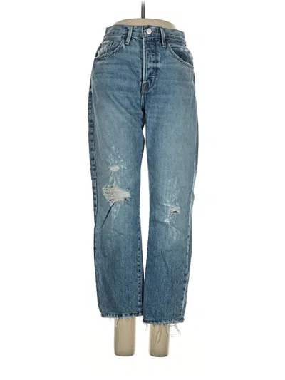 Pre-owned Frame Jeans In Blue