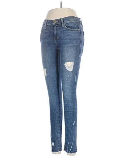 Pre-owned Frame Jeans In Blue