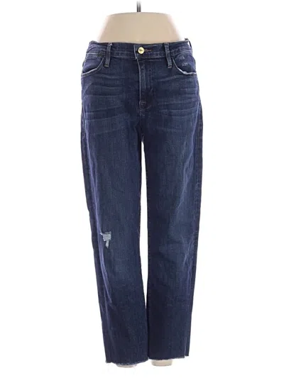 Pre-owned Frame Jeans In Blue