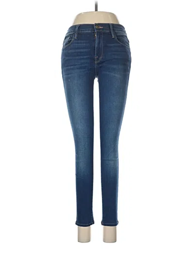 Pre-owned Frame Jeans In Blue