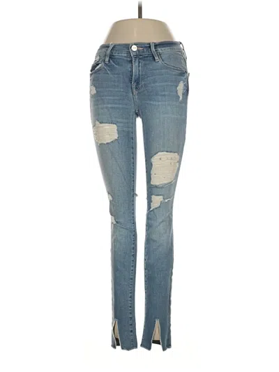 Pre-owned Frame Jeans In Blue