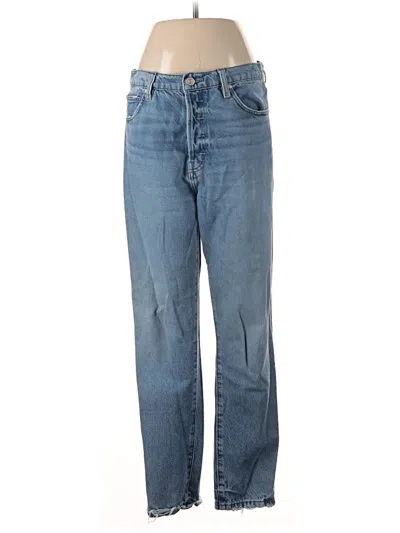 Pre-owned Frame Jeans In Blue