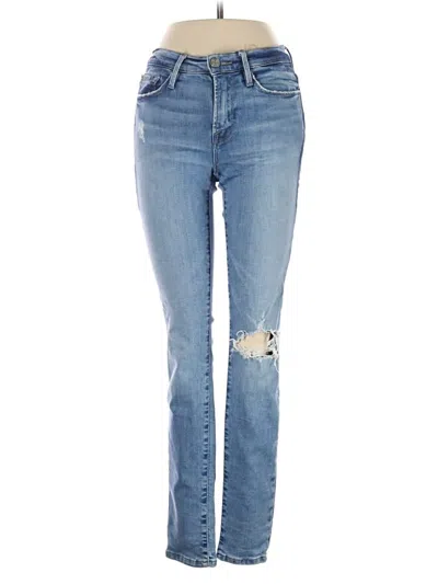 Pre-owned Frame Jeans In Blue