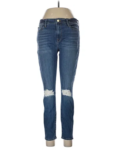 Pre-owned Frame Jeans In Blue