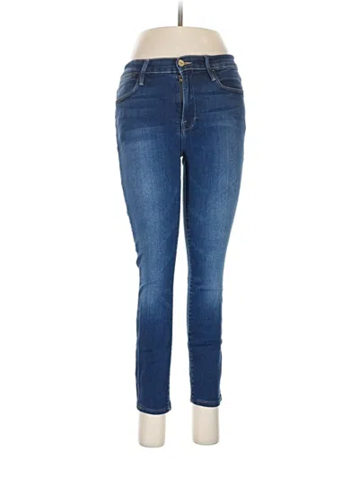 Pre-owned Frame Jeans In Blue