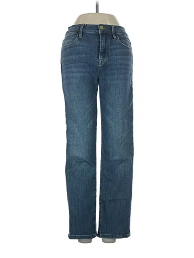 Pre-owned Frame Jeans In Blue