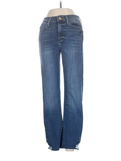 Pre-owned Frame Jeans In Blue