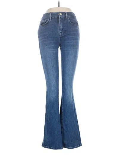 Pre-owned Frame Jeans In Blue