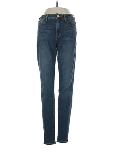 Pre-owned Frame Jeans In Blue