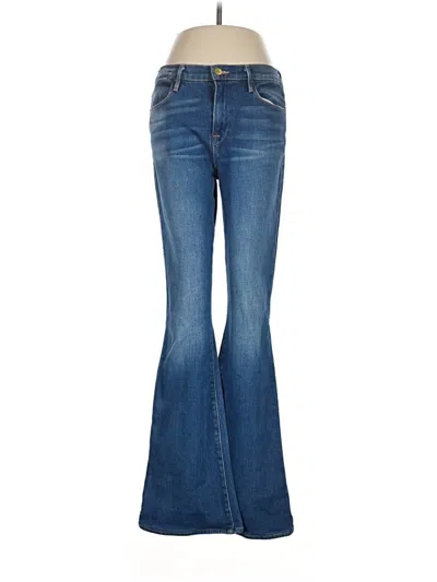 Pre-owned Frame Jeans In Blue