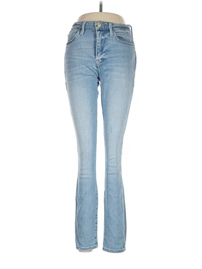 Pre-owned Frame Jeans In Blue
